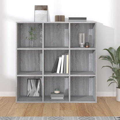 Libreria Grigio Sonoma 98x29x97,5 cm | homemem39