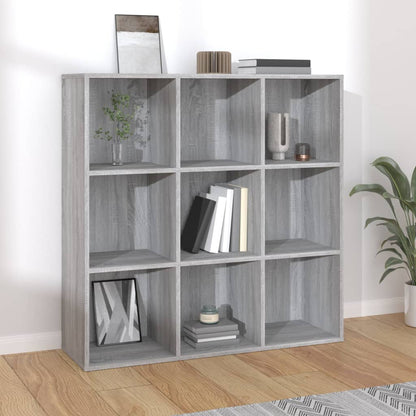 Libreria Grigio Sonoma 98x29x97,5 cm | homemem39
