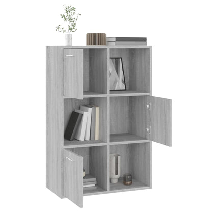 Mobile Contenitore Grigio Sonoma 60x29,5x90 cm | homemem39