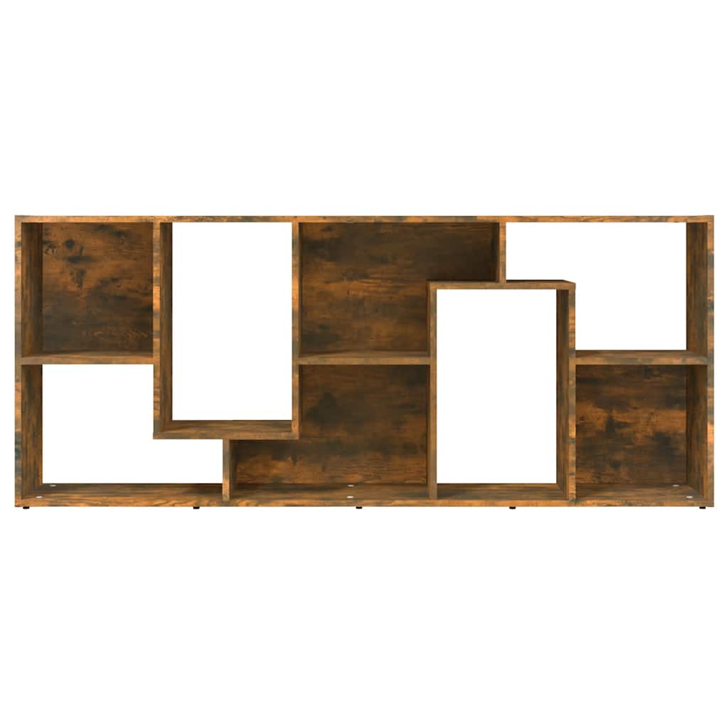 Libreria Rovere Fumo 67x24x161 cm in Legno Multistrato | homemem39