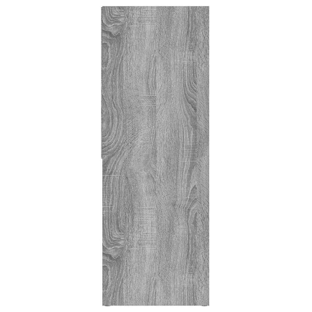 Libreria Grigio Sonoma 67x24x161 cm in Legno Ingegnerizzato | homemem39