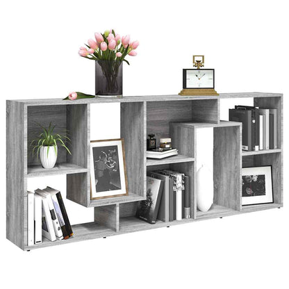 Libreria Grigio Sonoma 67x24x161 cm in Legno Ingegnerizzato