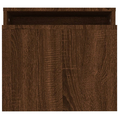 Set Tavolini Salotto Rovere Marrone 100x48x40 cm Multistrato | homemem39