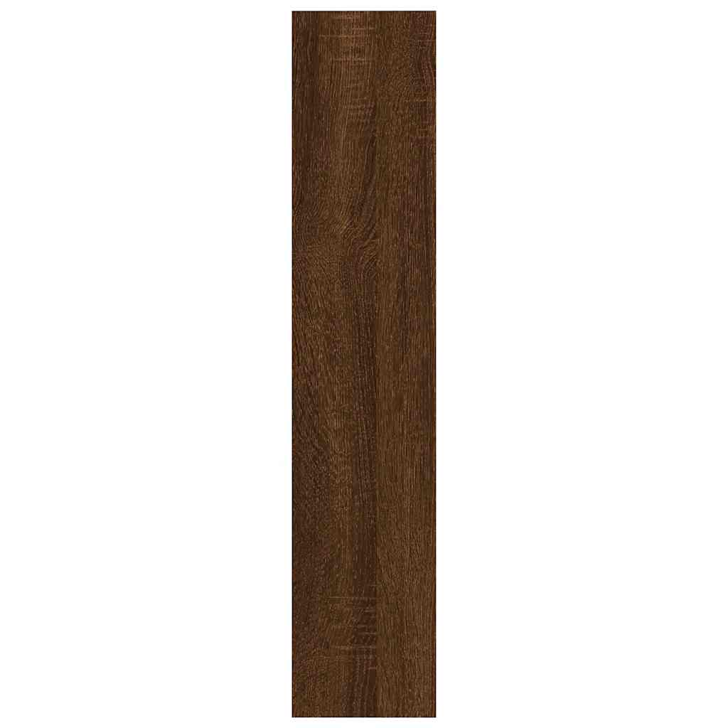 Scaffale a Parete Rovere Marrone 90x16x78 cm Legno Multistrato | homemem39