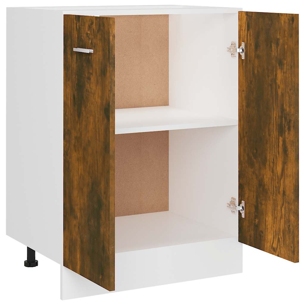 Mobiletto “Lyon” Rovere Fumo 60x46x81,5 cm | homemem39