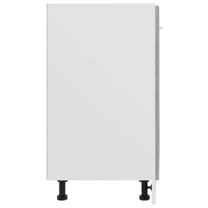 Mobiletto “Lyon” Grigio Sonoma 60x46x81,5 cm | homemem39