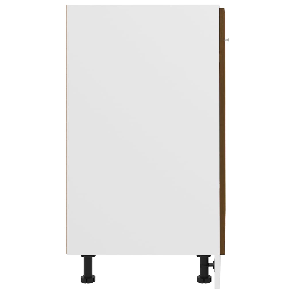 Mobiletto “Lyon” Rovere Marrone 60x46x81,5 cm - homemem39