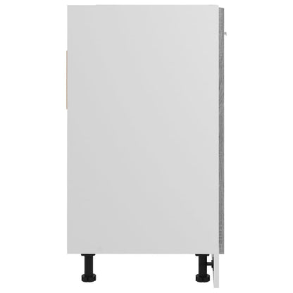 Mobiletto “Lyon” Grigio Sonoma 80x46x81,5 cm - homemem39