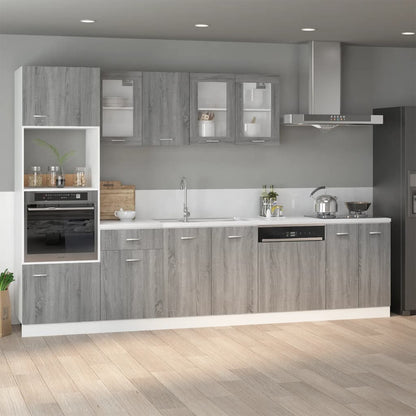 Mobiletto “Lyon” Grigio Sonoma 80x46x81,5 cm - homemem39