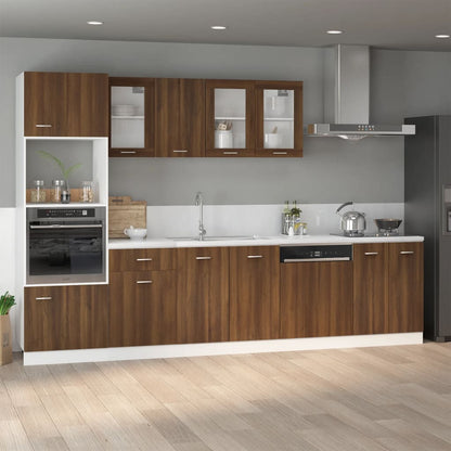 Mobiletto “Lyon” Rovere Marrone 80x46x81,5 cm | homemem39