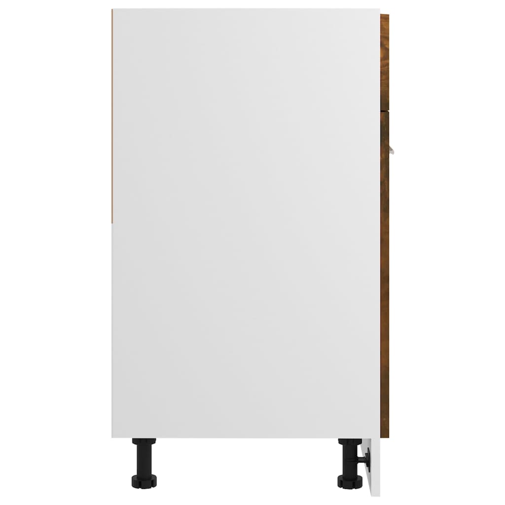 Mobiletto “Lyon” Rovere Fumo 60x46x81,5 cm - homemem39