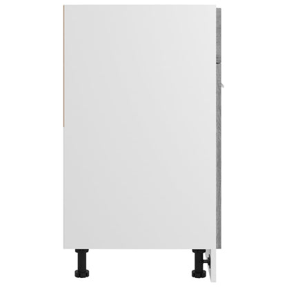 Mobiletto “Lyon” Grigio Sonoma 60x46x81,5 cm | homemem39