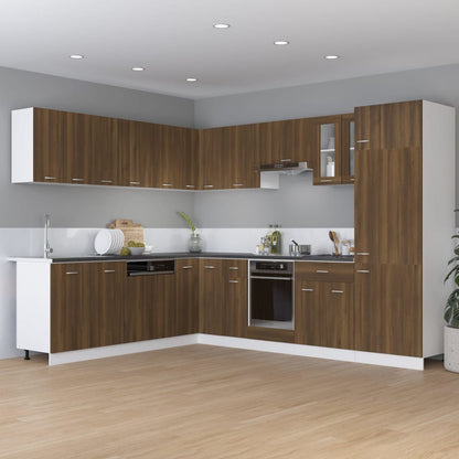 Mobile Pensile “Lyon” Rovere Marrone 50x31x60 cm - homemem39