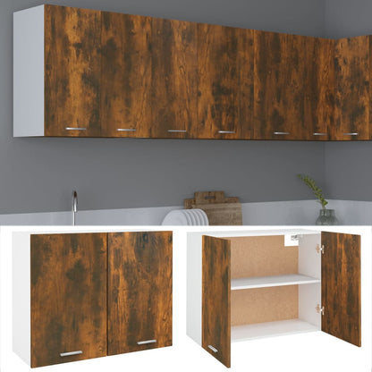 Mobile Pensile “Lyon” Rovere Fumo 80x31x60 cm | homemem39