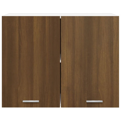 Mobile Pensile “Lyon” Rovere Marrone 80x31x60 cm - homemem39