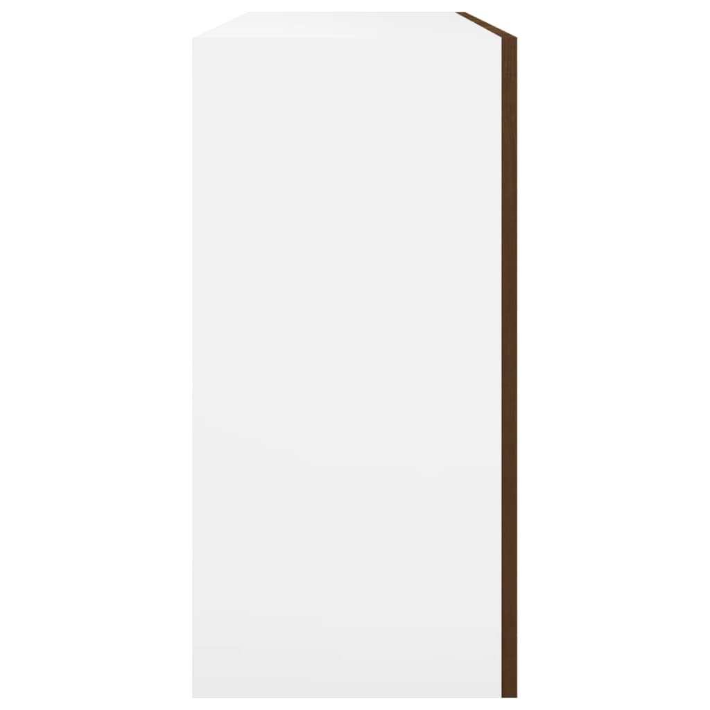 Mobile Pensile “Lyon” Rovere Marrone 80x31x60 cm - homemem39