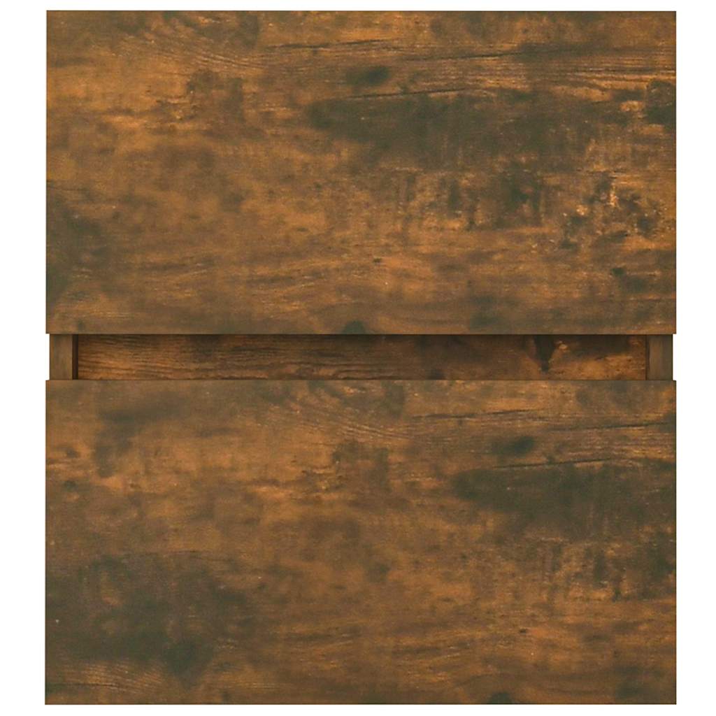 Mobile Lavabo Rovere Fumo 41x38,5x45 cm in Legno Multistrato