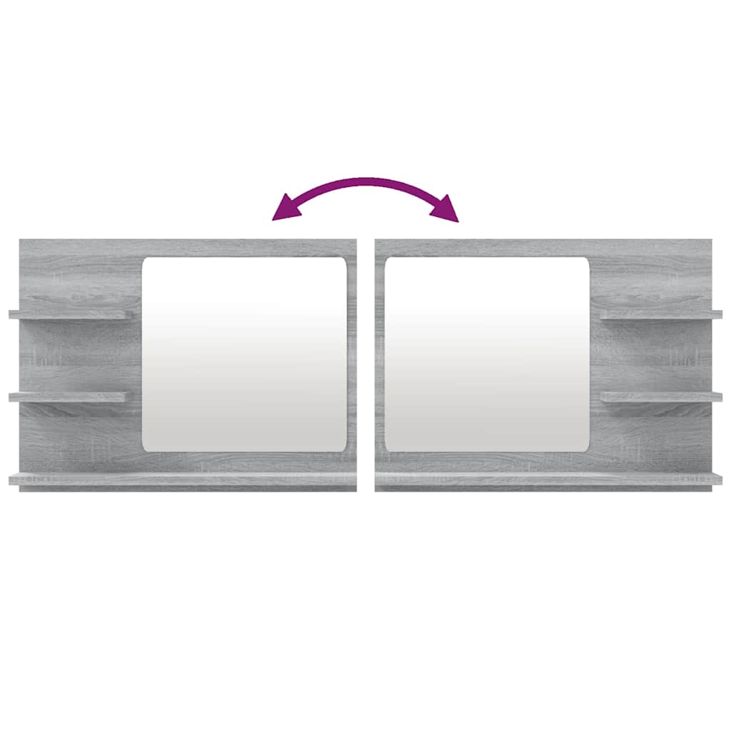 Specchio da Bagno legno multistrato