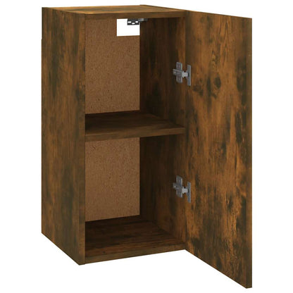Mobile TV Rovere Fumo 30,5x30x60 cm in Legno Ingegnerizzato - homemem39