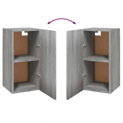 Mobile TV Grigio Sonoma 30,5x30x60 cm in Legno Multistrato - homemem39