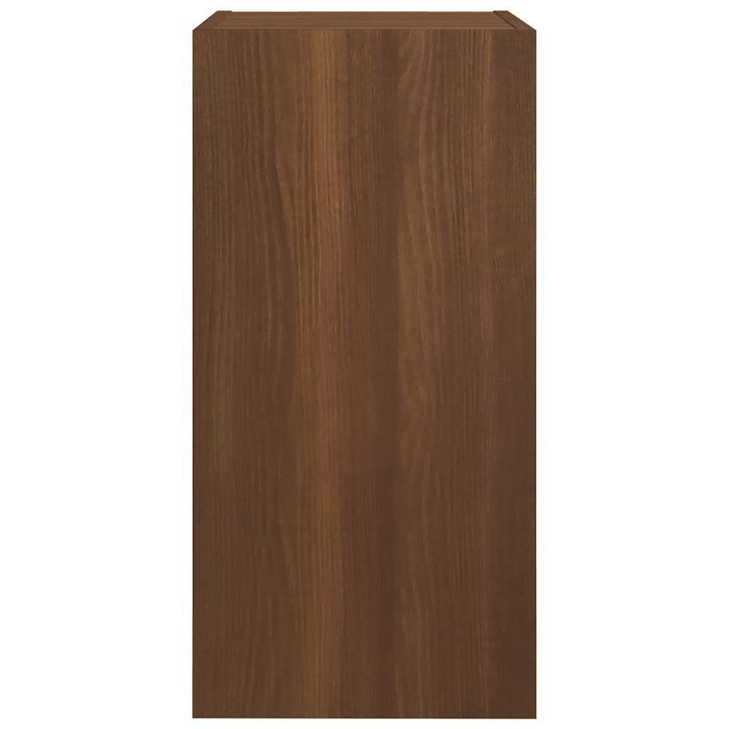 Mobile TV Rovere Marrone 30,5x30x60 cm Legno Multistrato - homemem39