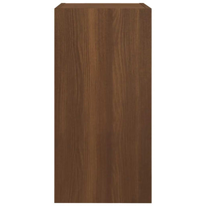 Mobile TV Rovere Marrone 30,5x30x60 cm Legno Multistrato - homemem39