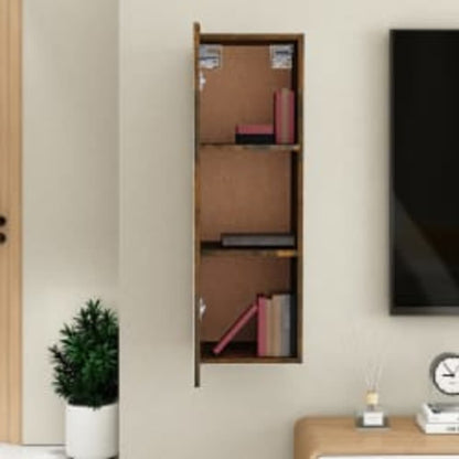 Mobile TV Rovere Fumo 30,5x30x90 cm in Legno Multistrato - homemem39