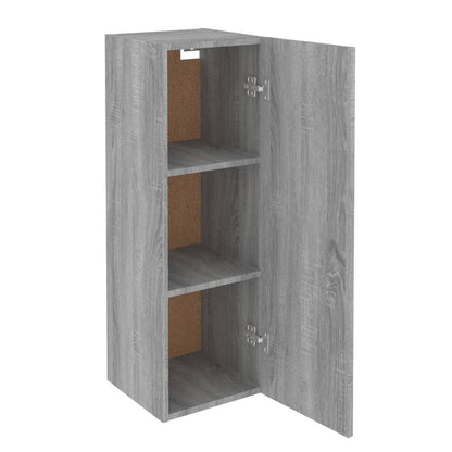 Mobile TV Grigio Sonoma 30,5x30x90 cm in Legno Multistrato - homemem39