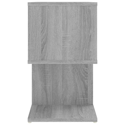 Comodino Grigio Sonoma 50x30x51,5 cm in Legno Multistrato - homemem39