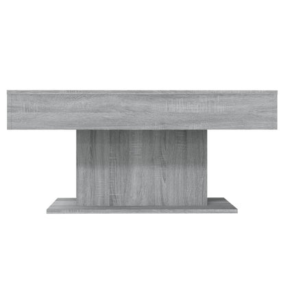 Tavolino da Salotto Grigio Sonoma 96x50x45 cm Legno Multistrato | homemem39