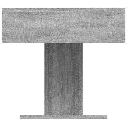 Tavolino da Salotto Grigio Sonoma 96x50x45 cm Legno Multistrato