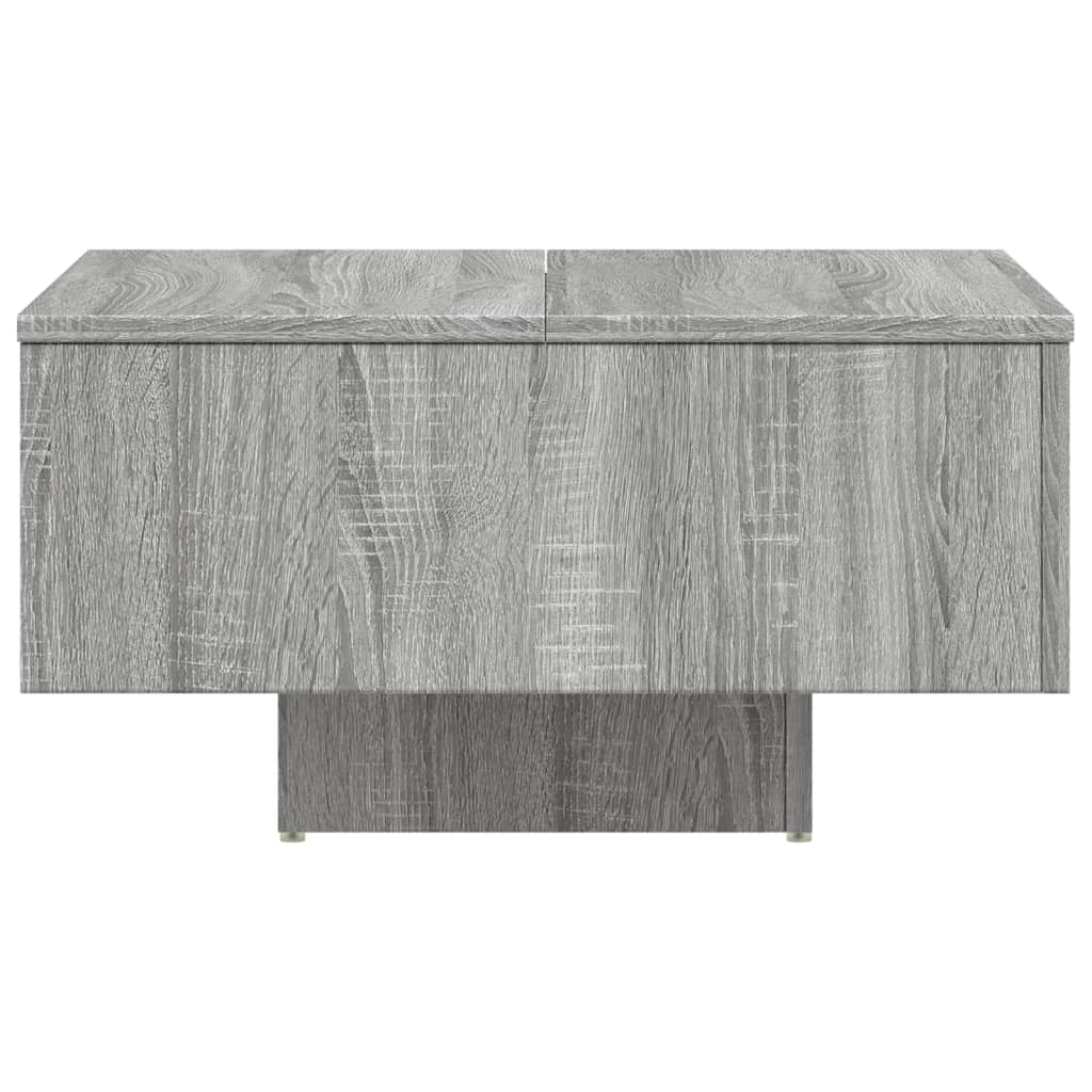 Tavolino Salotto Grigio Sonoma 60x60x31,5 cm Legno Multistrato | homemem39