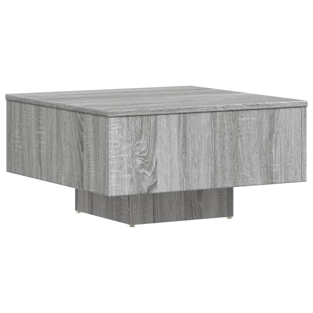 Tavolino Salotto Grigio Sonoma 60x60x31,5 cm Legno Multistrato | homemem39