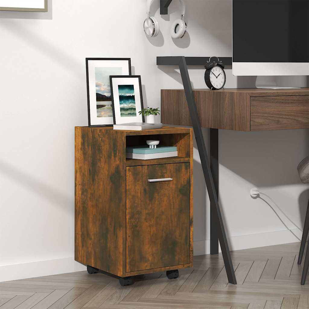 Mobiletto con Ruote 33x38x60cm legno multistrato
