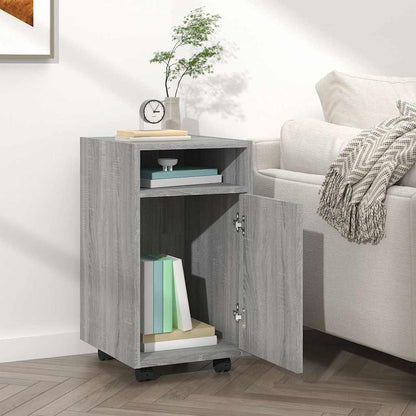 Mobiletto con Ruote 33x38x60cm legno multistrato