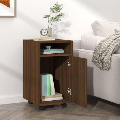 Mobiletto con Ruote 33x38x60cm legno multistrato