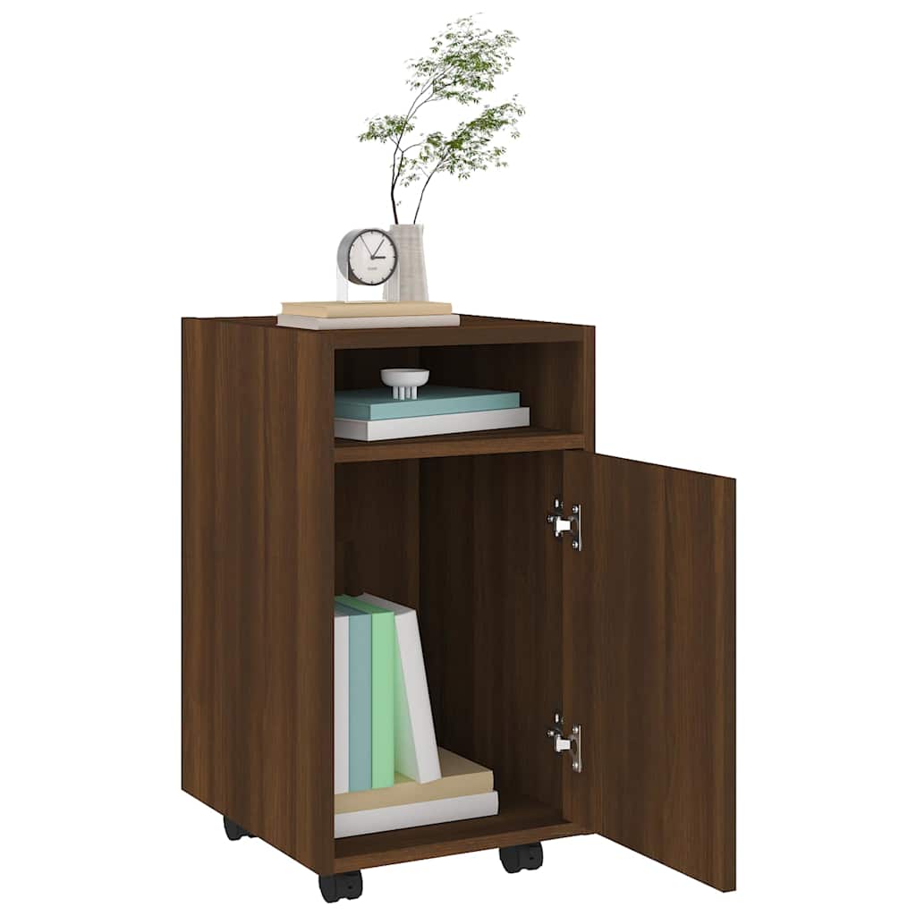 Mobiletto con Ruote 33x38x60cm legno multistrato