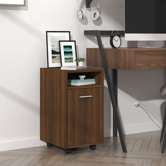 Mobiletto con Ruote 33x38x60cm legno multistrato