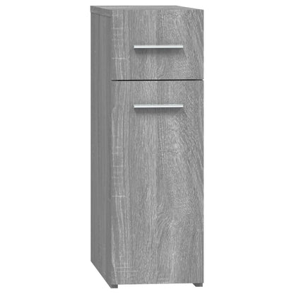 Mobile Farmacia Grigio Sonoma 20x45,5x60 cm Legno Multistrato | homemem39