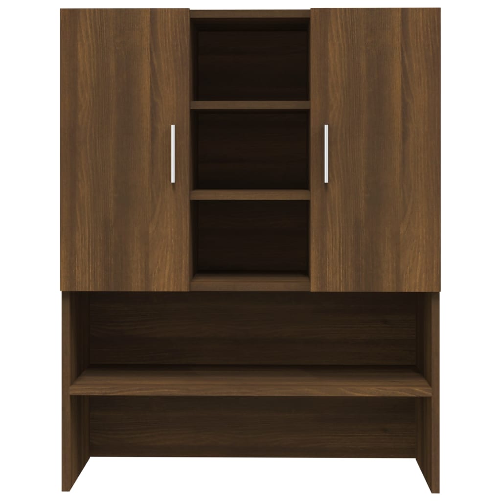 Mobile per Lavatrice Rovere Marrone 70,5x25,5x90 cm - homemem39