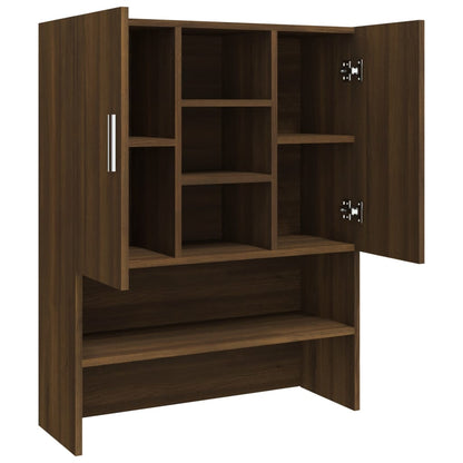 Mobile per Lavatrice Rovere Marrone 70,5x25,5x90 cm - homemem39