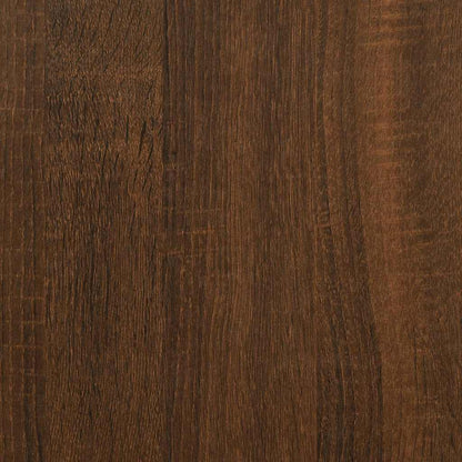Armadio Rovere Marrone 80x40x110 cm in Legno Multistrato