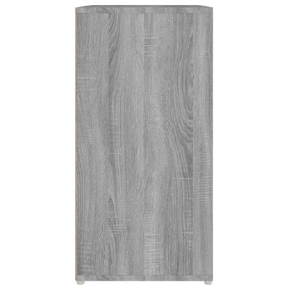 Scarpiera Grigio Sonoma 60x35x70 cm in Legno Multistrato