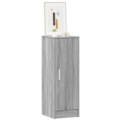Sonoma Gray Shoe Rack 32x35x92 cm in Multilayer Wood