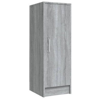 Sonoma Gray Shoe Rack 32x35x92 cm in Multilayer Wood