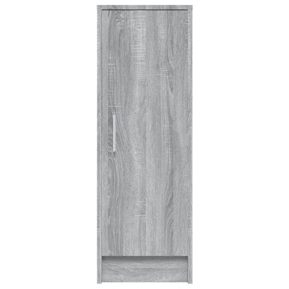 Sonoma Gray Shoe Rack 32x35x92 cm in Multilayer Wood