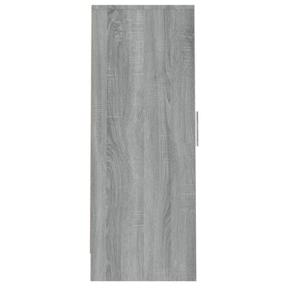 Sonoma Gray Shoe Rack 32x35x92 cm in Multilayer Wood