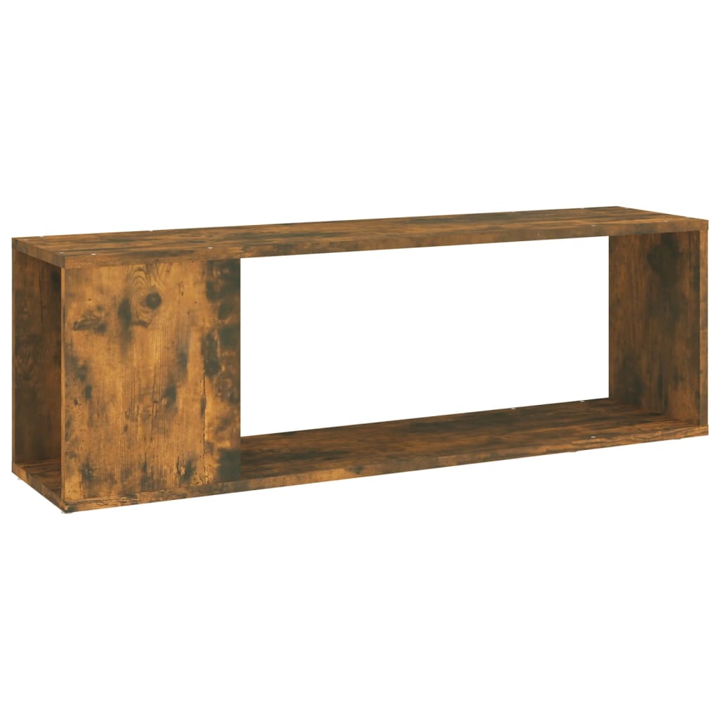 Mobile TV Rovere Fumo 100x24x32 cm in Legno Multistrato | homemem39