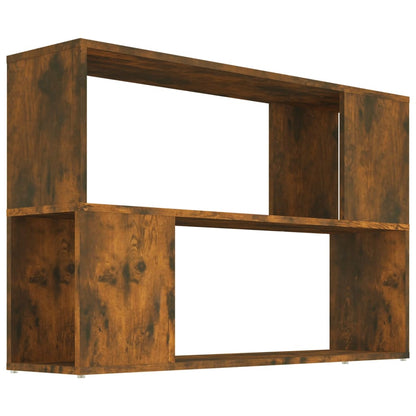Libreria Rovere Fumo 100x24x63 cm in Legno Multistrato | homemem39