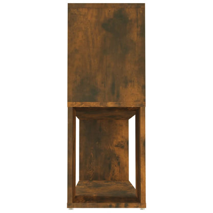 Libreria Rovere Fumo 100x24x63 cm in Legno Multistrato | homemem39
